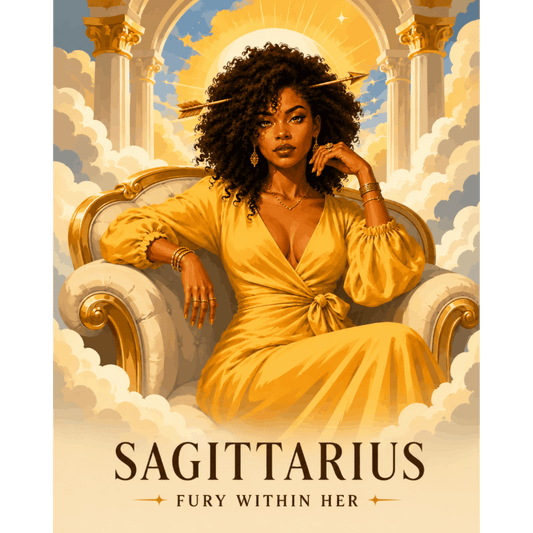 Sagittarius Goddess | Paint by Number- Paint by Numbers