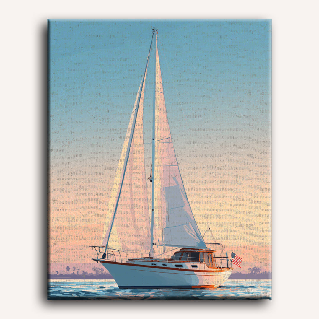 Sailing | Paint by Number