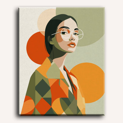 Scandinavian Girl | Paint by Number