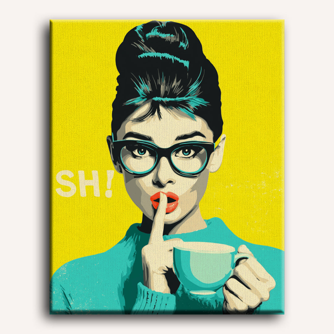 Sip in Silence | Paint by Number