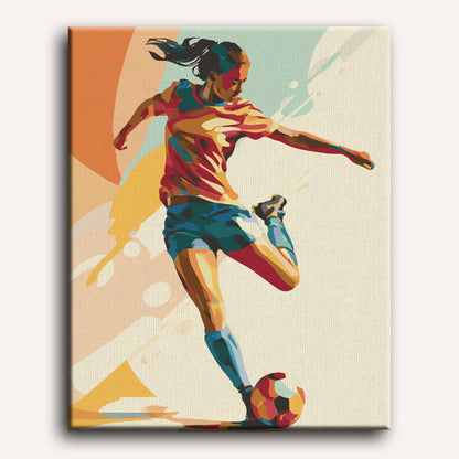 Soccer Energy | Paint by Number