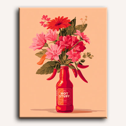 Spicy bouquet | Paint by Number