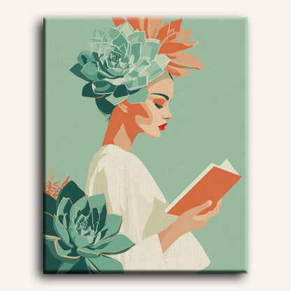 Spring Goddess | Paint by Number