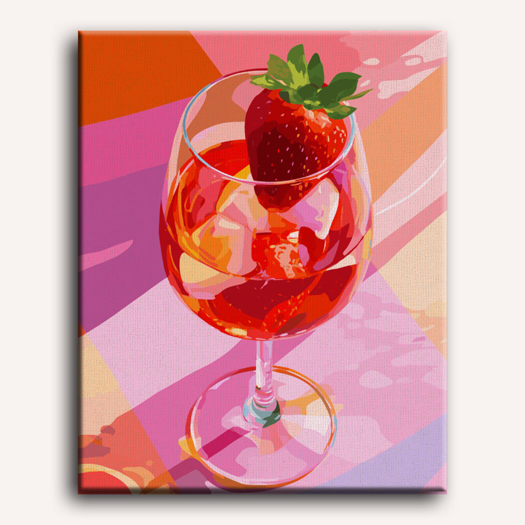 Strawberry Taste | Paint by Number