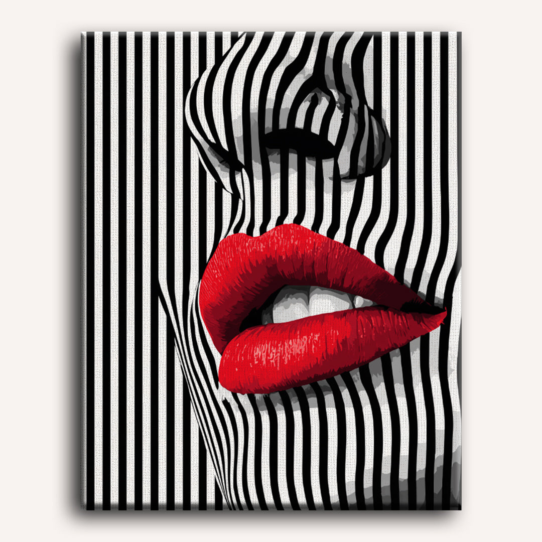 Striped Seduction | Paint by Number