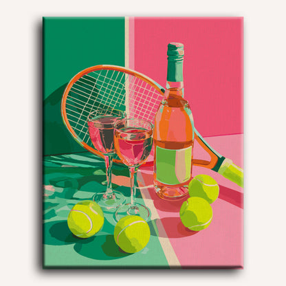 Summer Serve | Paint by Number