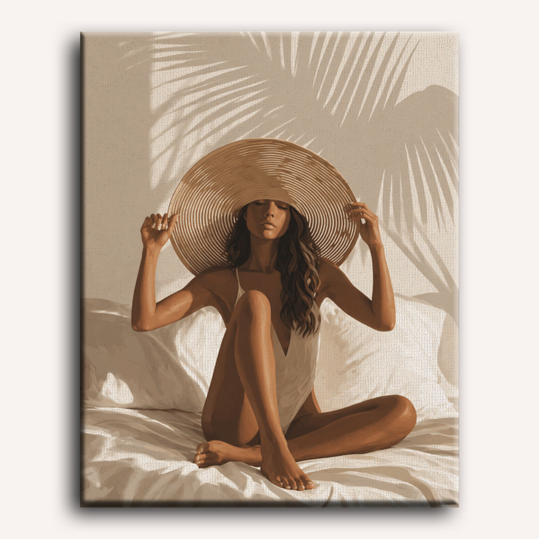 Sunlit Muse | Paint by Number