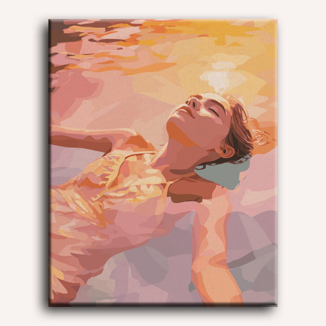 Sunset Float | Paint by Number