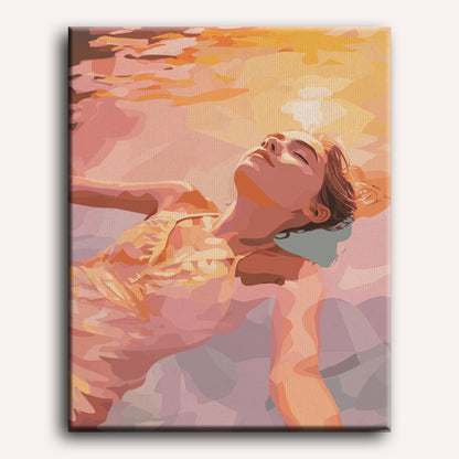 Sunset Float | Paint by Number