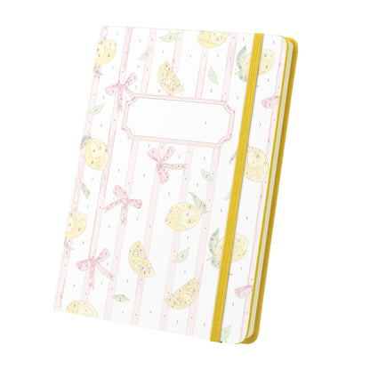 Paint by Number Notebook - Lemon Bows