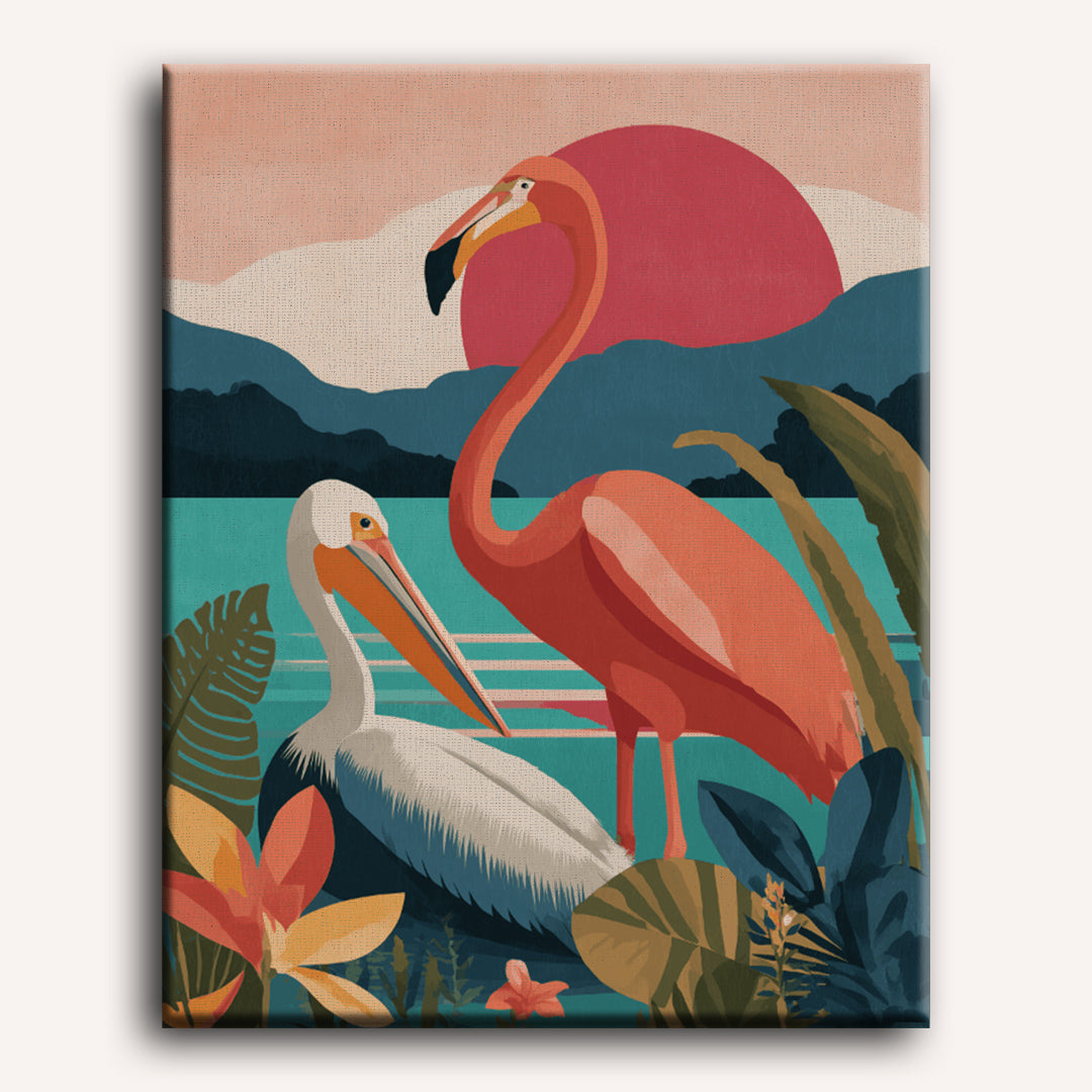The Coral Horizon | Paint by Number