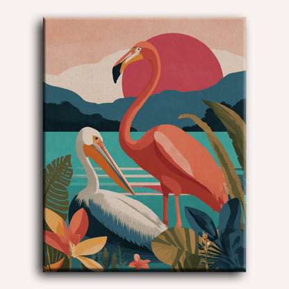 The Coral Horizon | Paint by Number