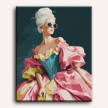 The Modern Duchess | Paint by Number
