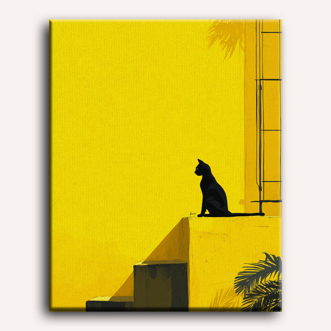 The Yellow Wall | Paint by Number