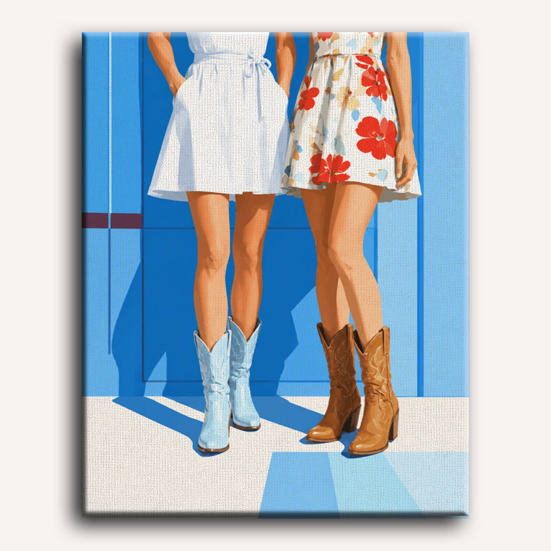 These Boots | Paint by Number