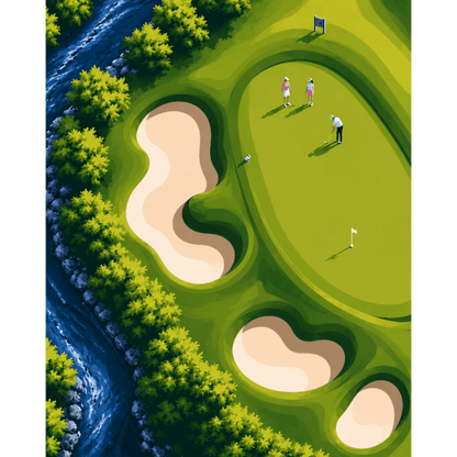 Champions Greens | Paint by Number