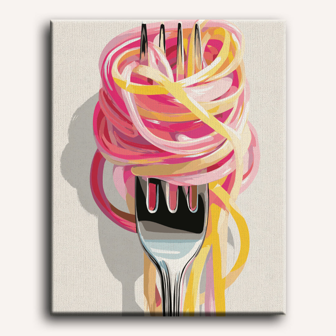Twisted Harmony | Paint by Number