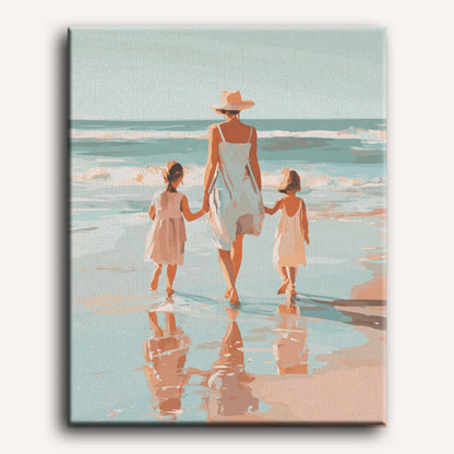 Two daughters | Paint by Number