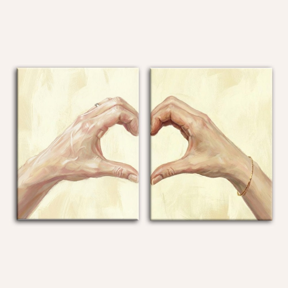 Valentine Bundle – Hands of Love- Paint by Numbers
