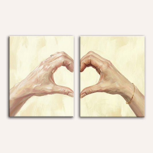 Valentine Bundle – Hands of Love- Paint by Numbers