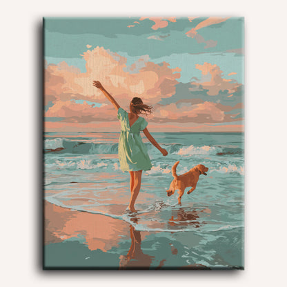 Waves of Joy | Paint by Number