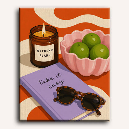 Weekend Plans | Paint by Number