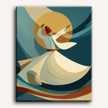 Whirling Dervish | Paint by Number