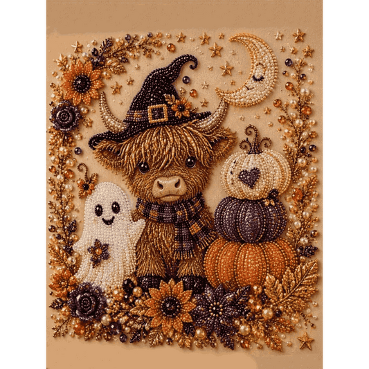 Moo and Boo - Premium Pearl Diamond Art