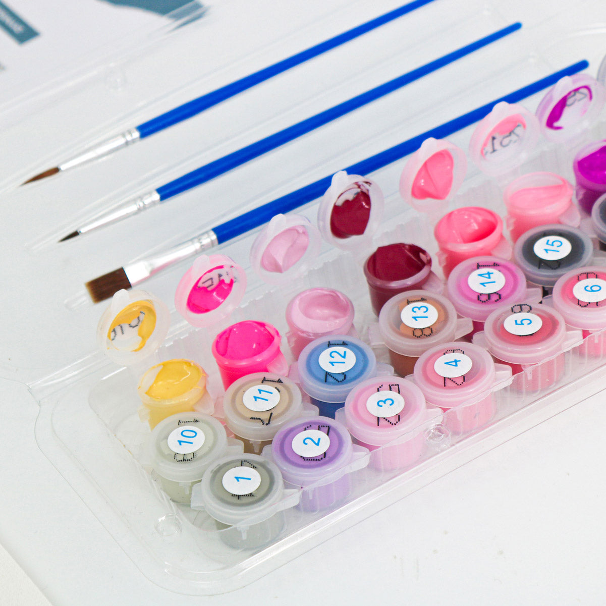 Paint by numbers - What's in your package - Image 3
