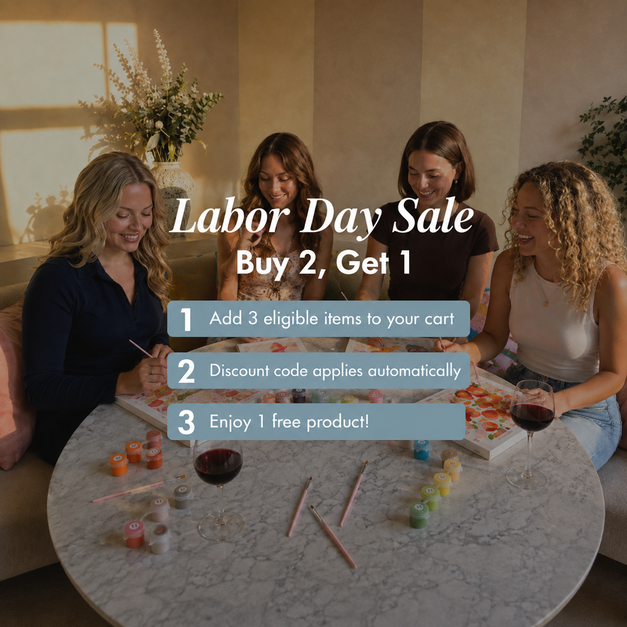 Labor Day sale, buy 2 paintings and get your 3rd free