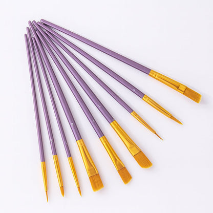Paint Brush Set 10 Pieces | Paint by Numbers
