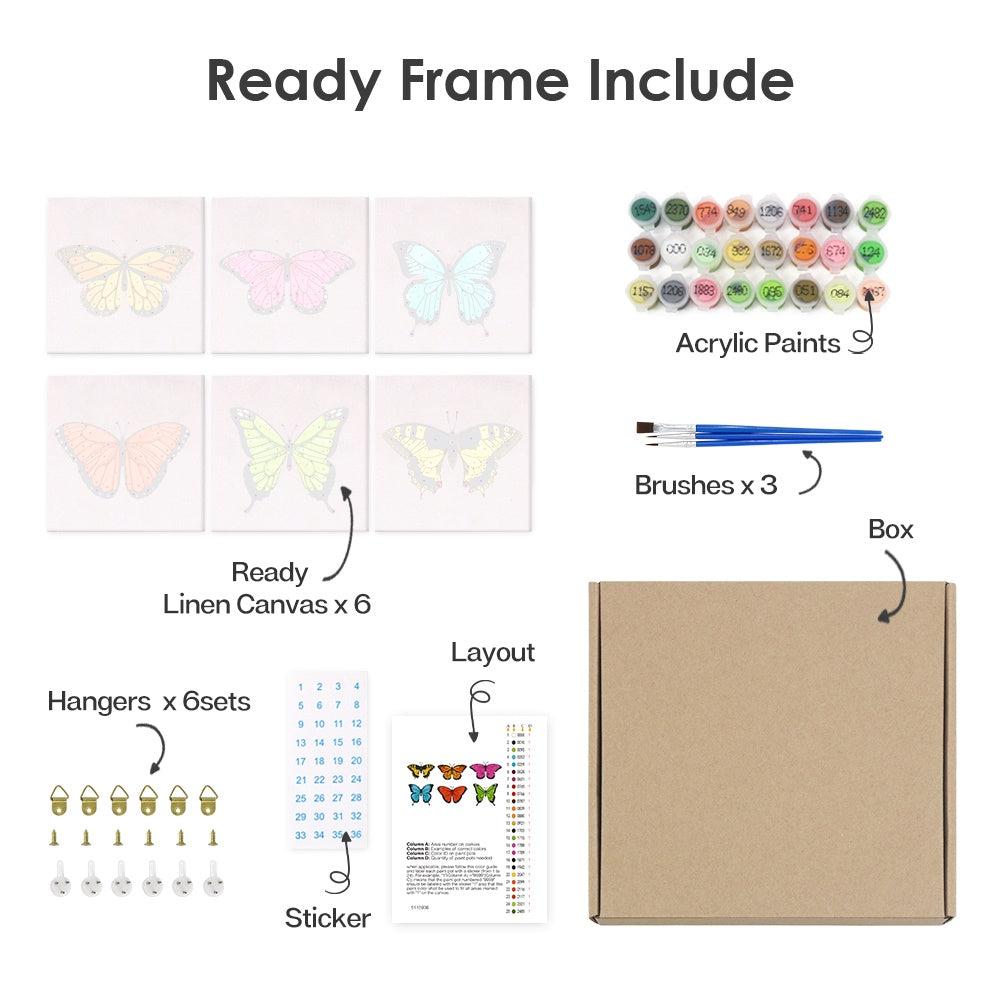 Paint by numbers - What's in your package - Image 4