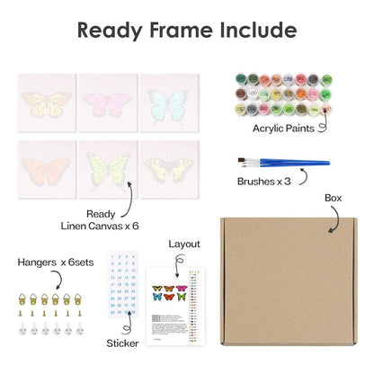 Paint by numbers - What's in your package - Image 4