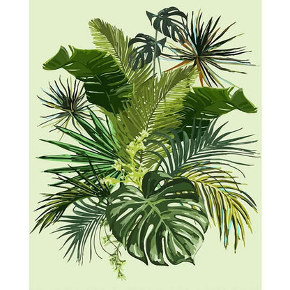 Paint by numbers - Leaves | Paint by Numbers