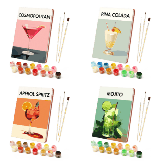 Notebook – 4 Types | Paint by Number-Paint by numbers