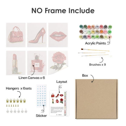 Paint by numbers - What's in your package - Image 9