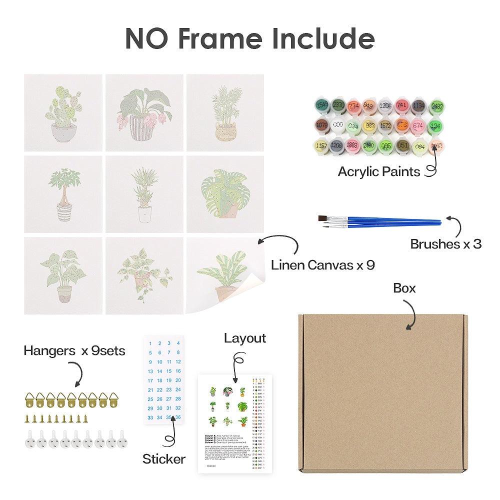 Paint by numbers - What's in your package - Image 4