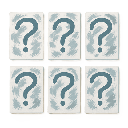 6 Mini Paintings - Mystery Set-Paint by numbers