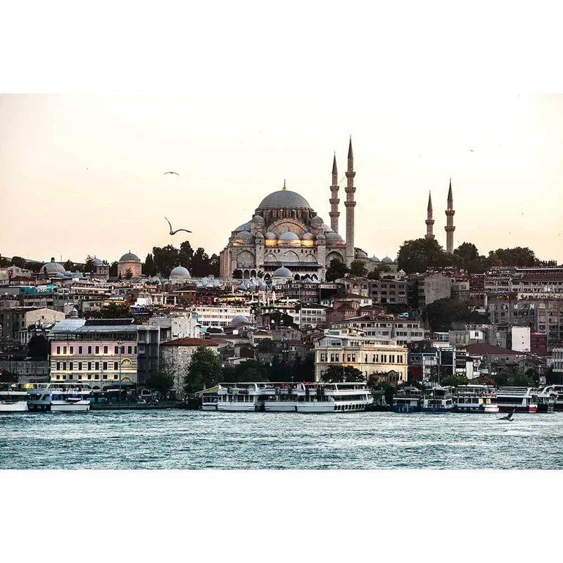 Paint by numbers - Istanbul Skyline | Paint by Numbers