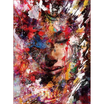 Paint by numbers - Colorful Woman | Paint by Numbers
