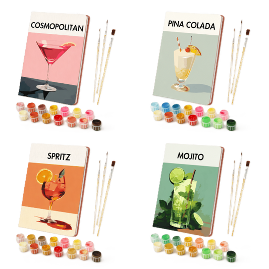 Notebook – 4 Types | Paint by Number-Paint by numbers