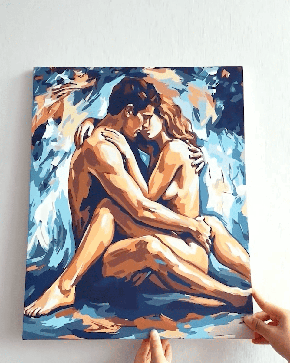 Sensual Lovers | Paint by Number