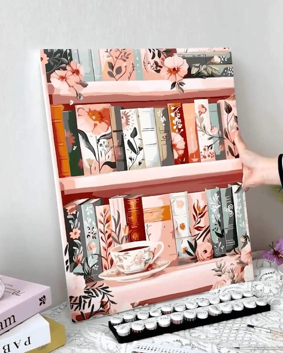 Blooming library | Paint by Number