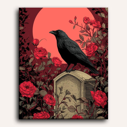 Old gravestone | Paint by Number