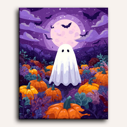 Midnight ghost | Paint by Number