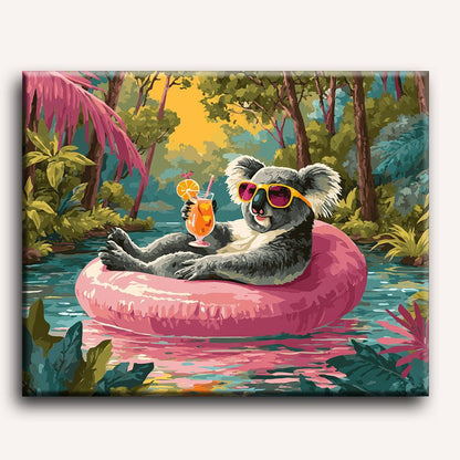 Cool Koala | Paint by Number