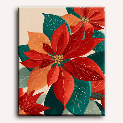 Bloom of December | Paint by Number